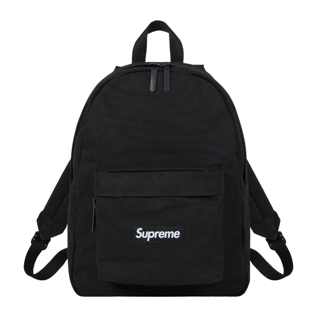 Supreme Canvas Backpack Black