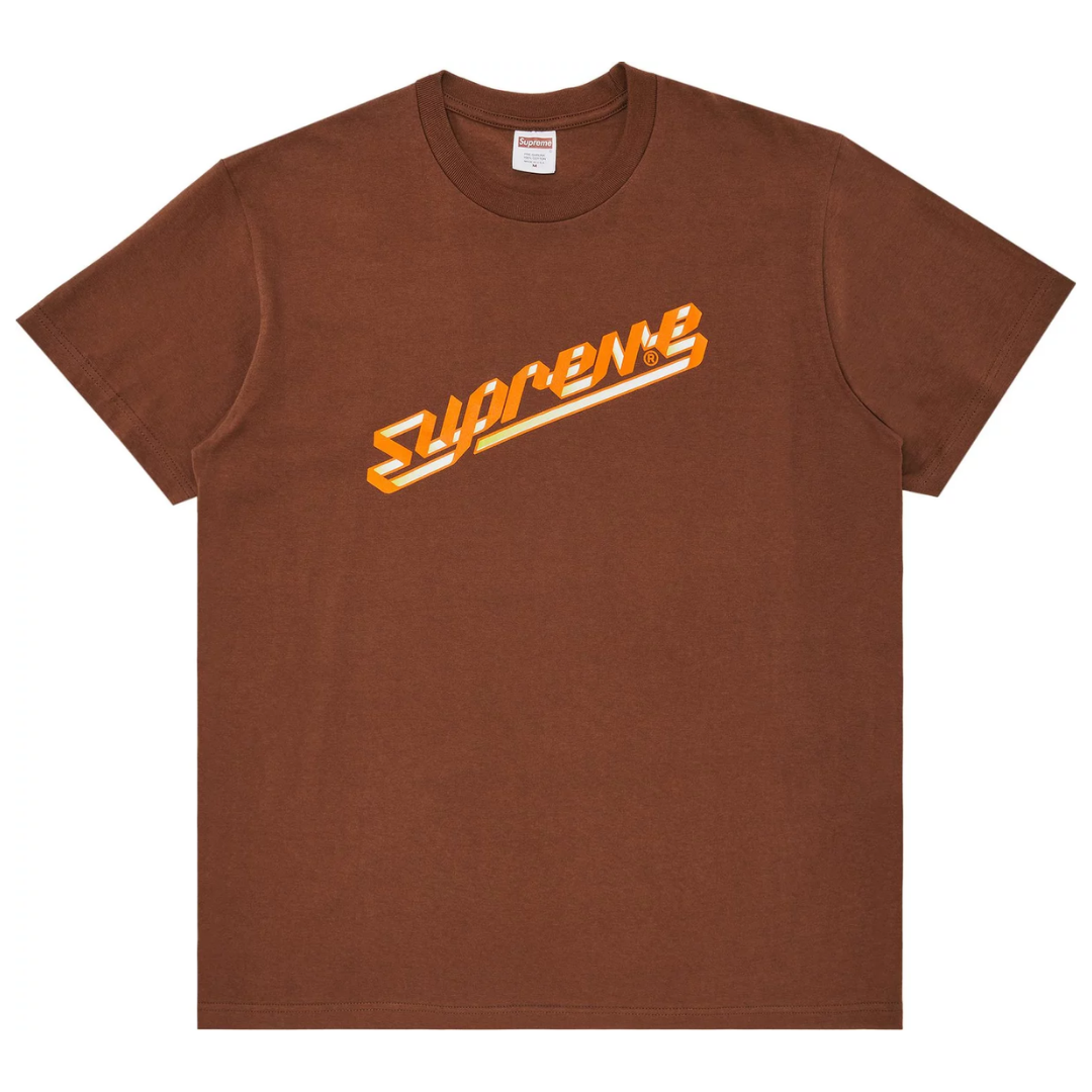 Supreme Banner Tee (FW23) Brown