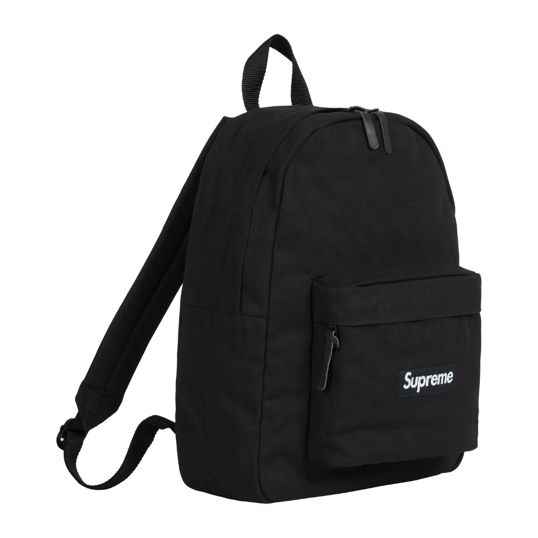 Supreme Canvas Backpack Black