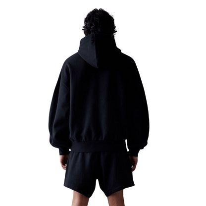 Fear of God Essentials Arch Logo Hoodie Jet Black
