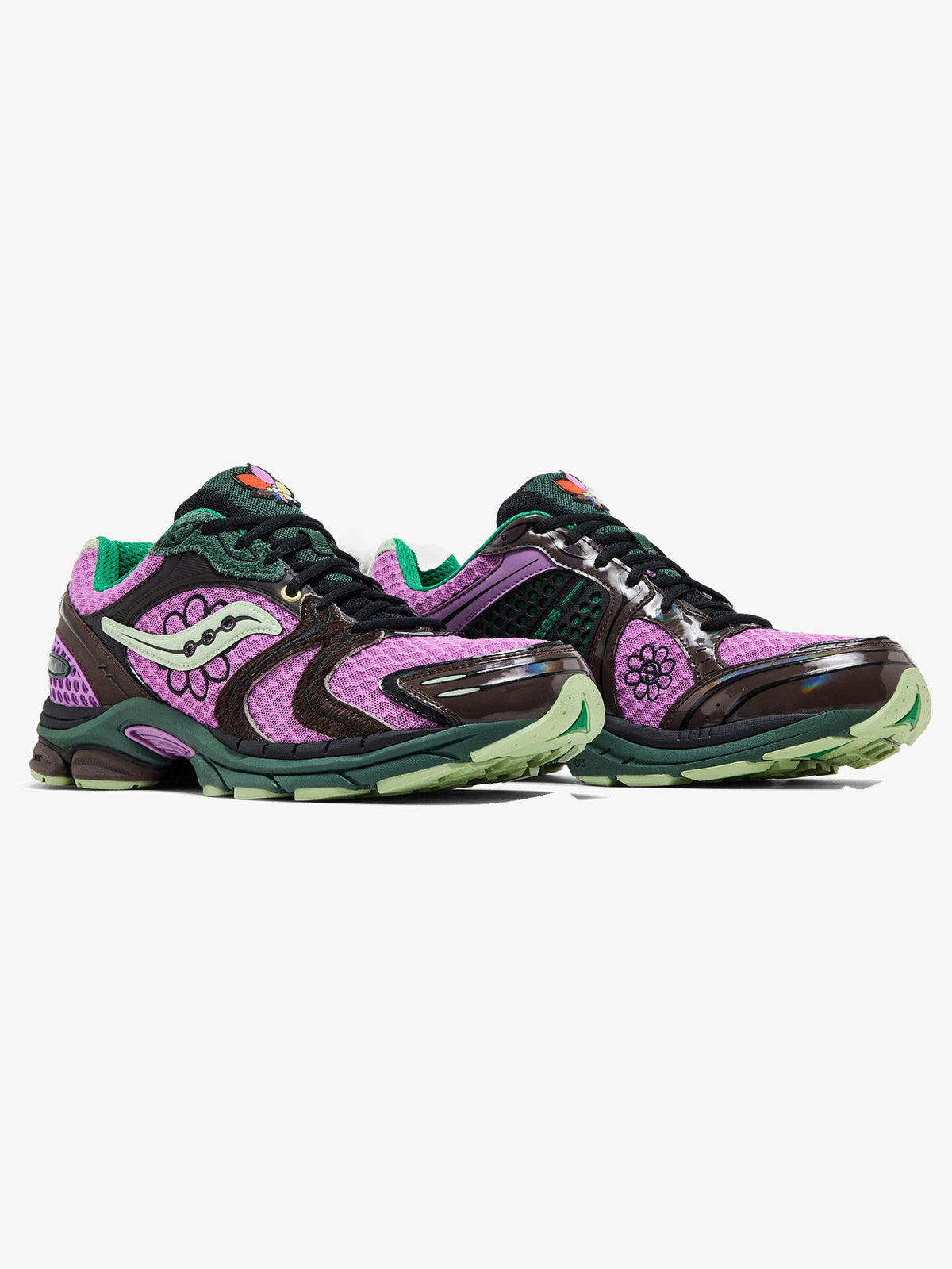 Saucony ProGrid Triumph 4 'Jae Tips Flowers Grow Uptown Perilla' – pair