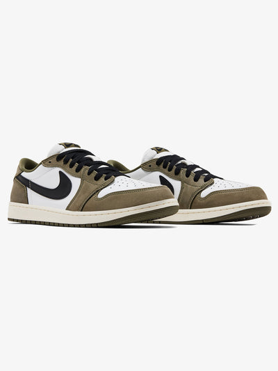 Jordan 1 Retro Low 'Medium Olive' – pair