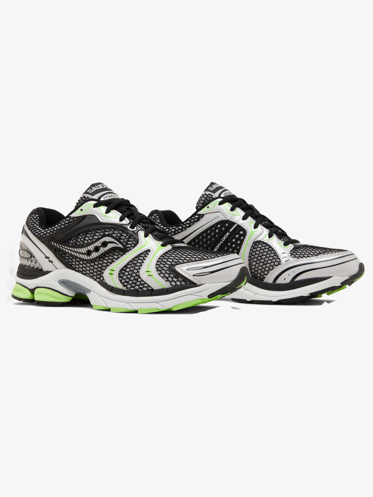 Saucony ProGrid Triumph 4 'Black Speed Green' – pair