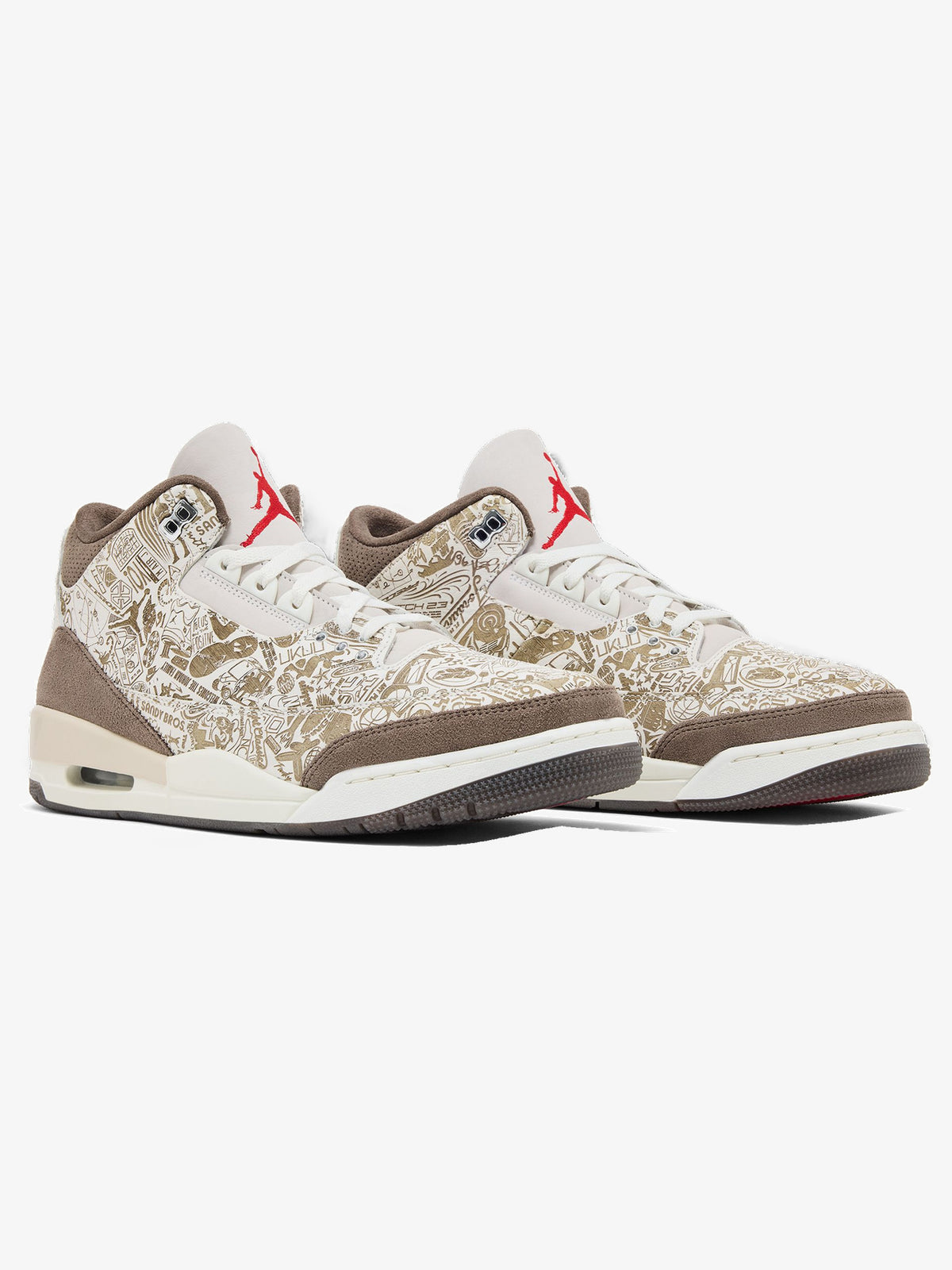 Jordan 3 Retro 'Laser Palomino' – pair