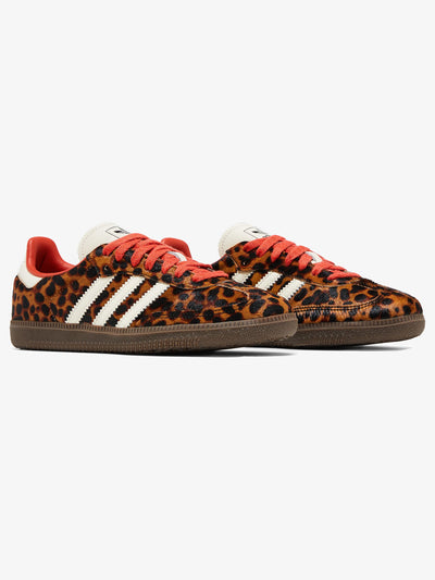 adidas Samba OG 'Preloved Red Leopard' (W) – pair
