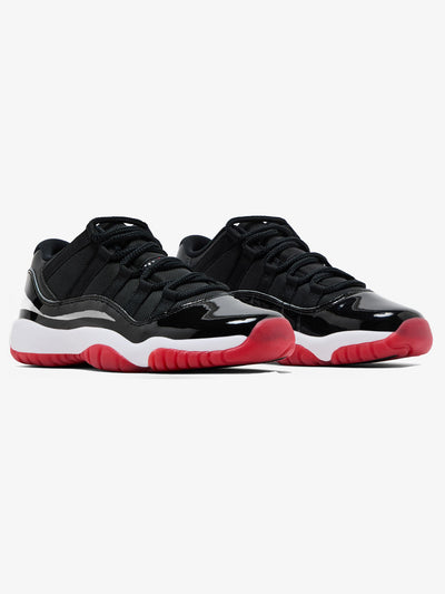 Jordan 11 Retro Low 'Bred (2025)' (GS) – pair
