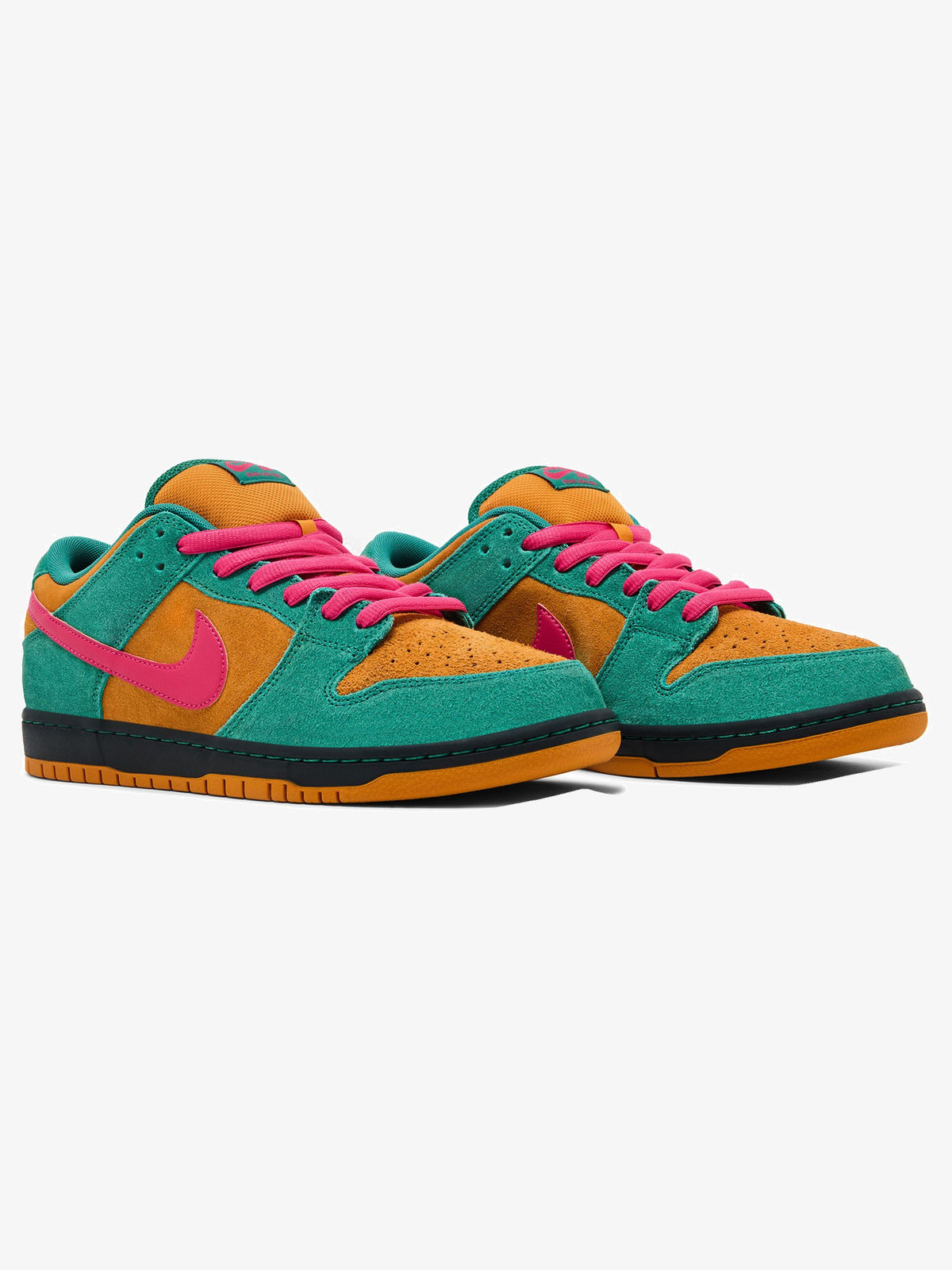 Nike SB Dunk Low Pro 'Green Noise Watermelon' – pair