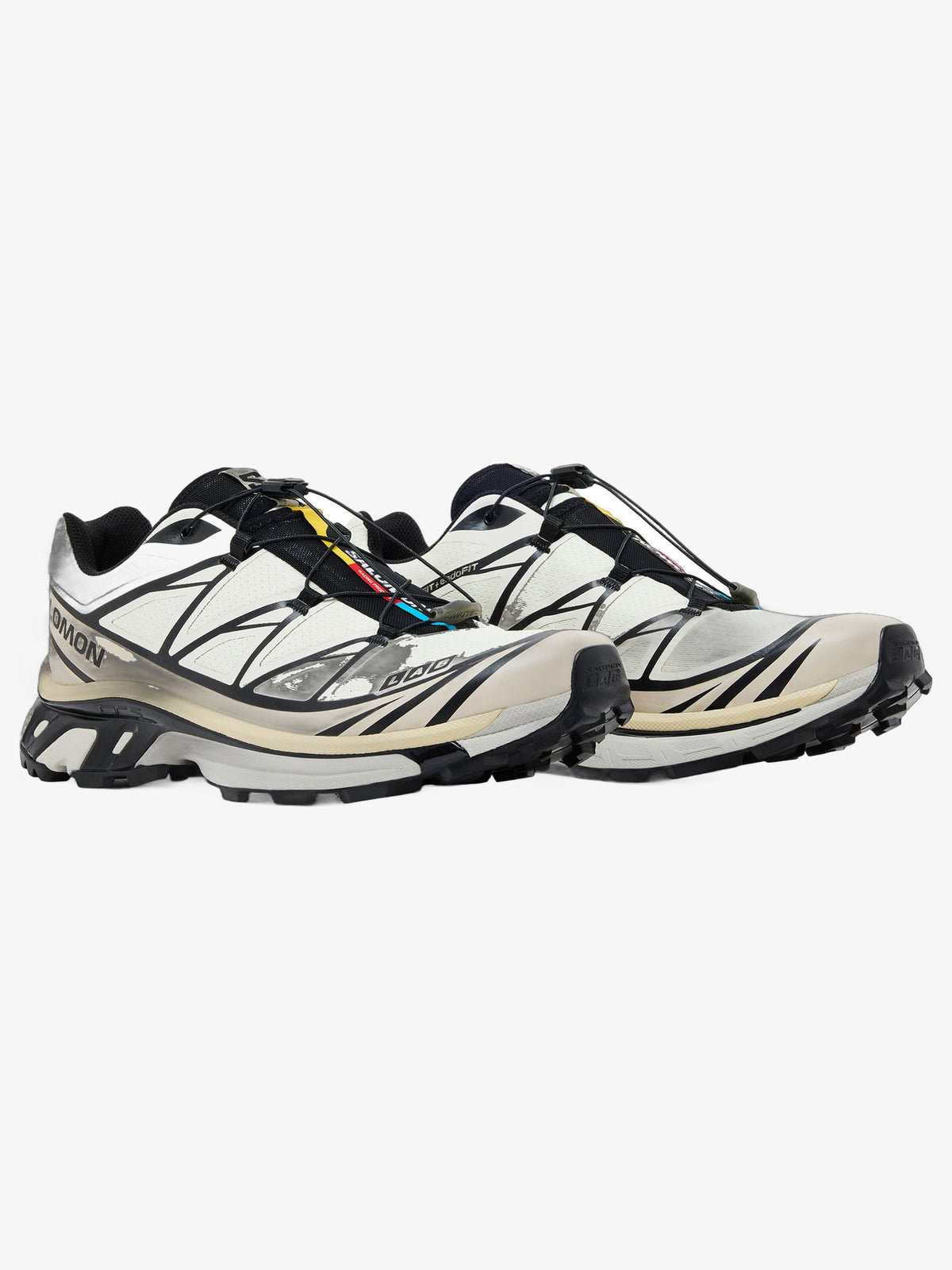 Salomon XT-6 'Vanilla Ice Black Silver Cloud' – pair