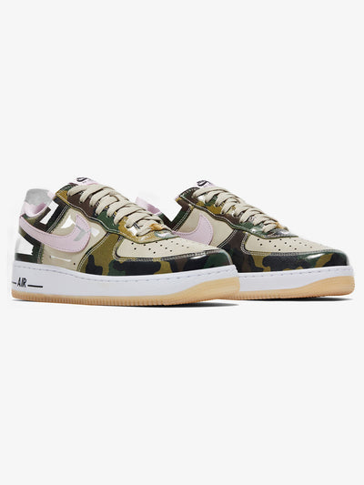 Nike Air Force 1 Low '07 LV8 'Patent Camo Pink' – pair