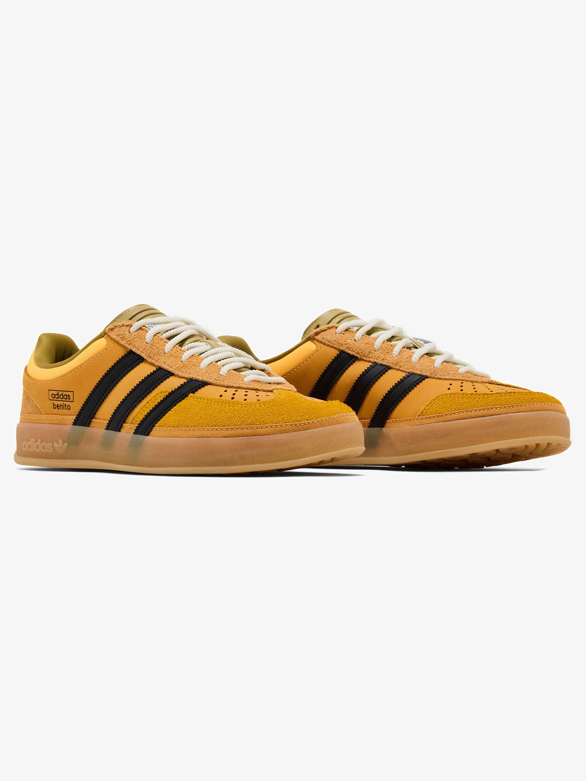 adidas Gazelle Indoor 'Bad Bunny Solar Gold' – pair