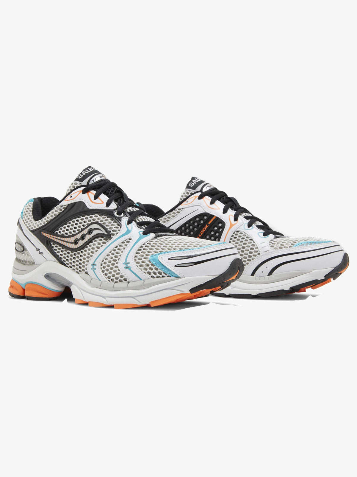 Saucony ProGrid Triumph 4 'White Teal Orange' – pair
