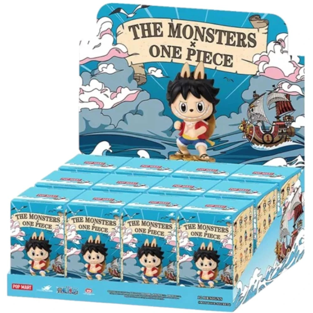 Pop Mart Labubu The Monsters x One Piece Series Sealed Case (12 Blind Boxes)