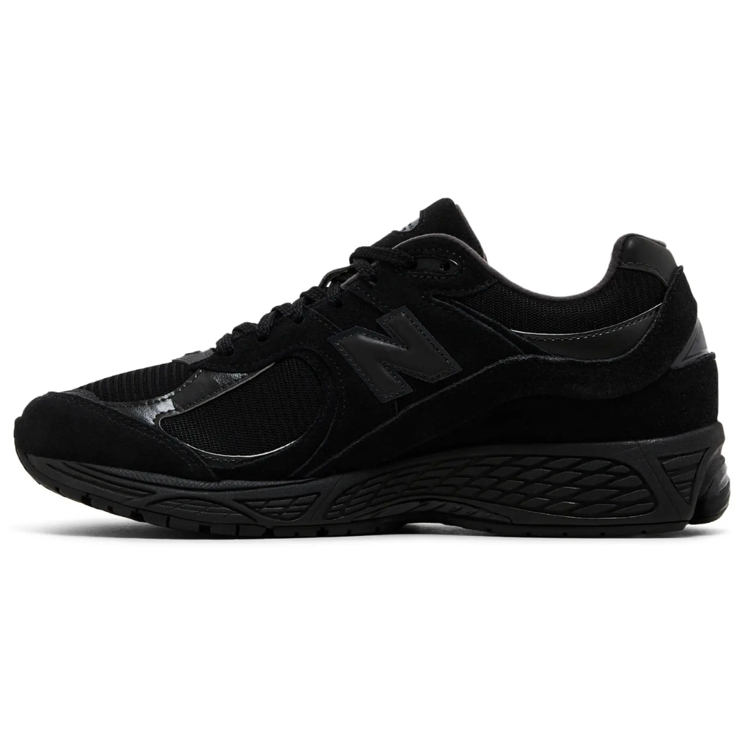 New Balance 2002R Triple Black Suede