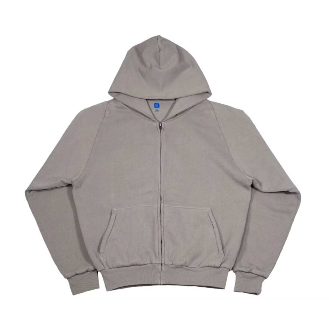 Yeezy x Gap Zip Up Exclusive Hoodie Light Grey