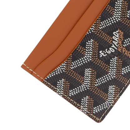 Goyard Saint-Sulpice Card Holder – Black/Natural