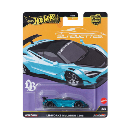 Hot Wheels Premium Car Culture Silhouettes LB-Works McLaren 720S