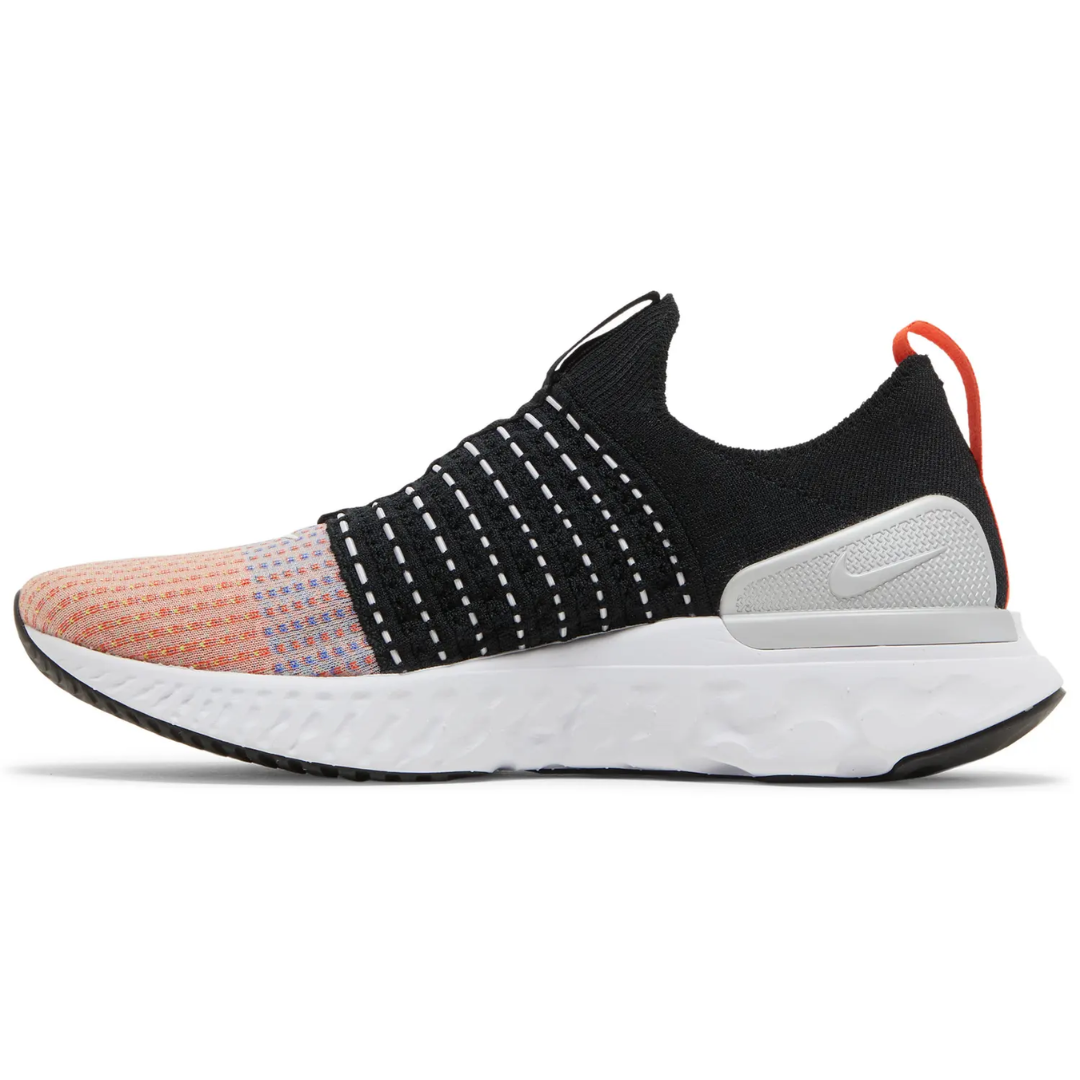 Nike React Phantom Run Flyknit 2 Black Team Orange