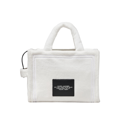 Marc Jacobs The Terry Small Tote Bag White