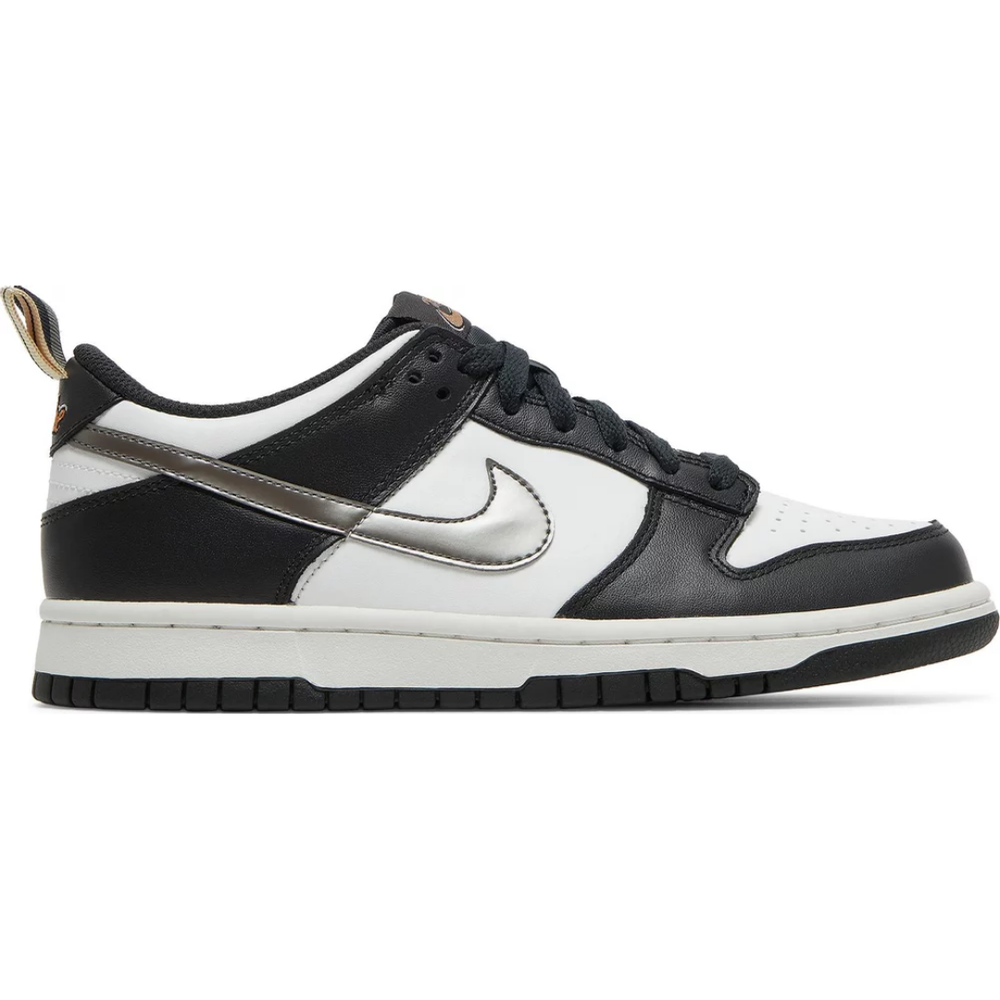 
                      
                        Nike Dunk Low Black White Metallic (GS)
                      
                    