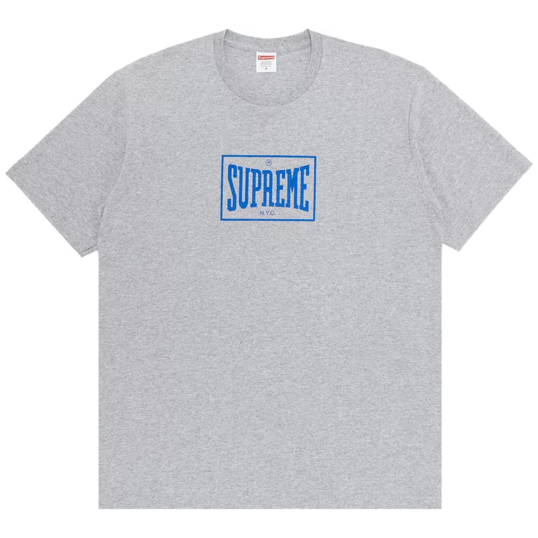 Supreme Warm Up Tee Heather Grey