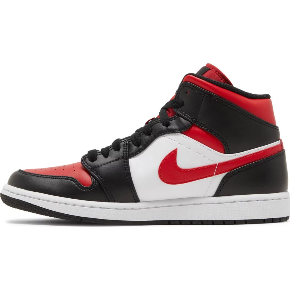 
                      
                        Jordan 1 Mid White Black Red (2022)
                      
                    