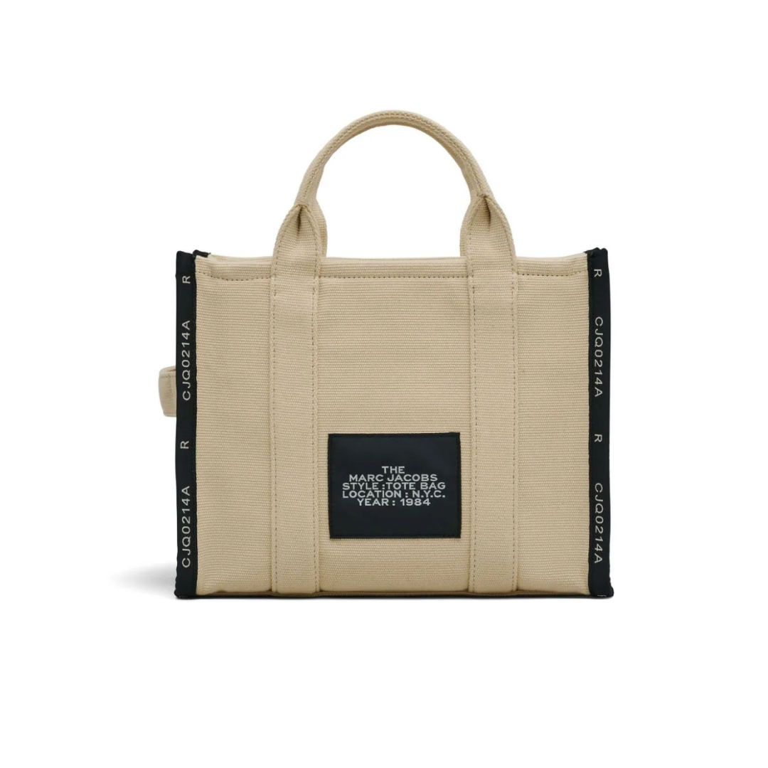 Marc Jacobs The Jacquard Tote Bag Medium Warm Sand