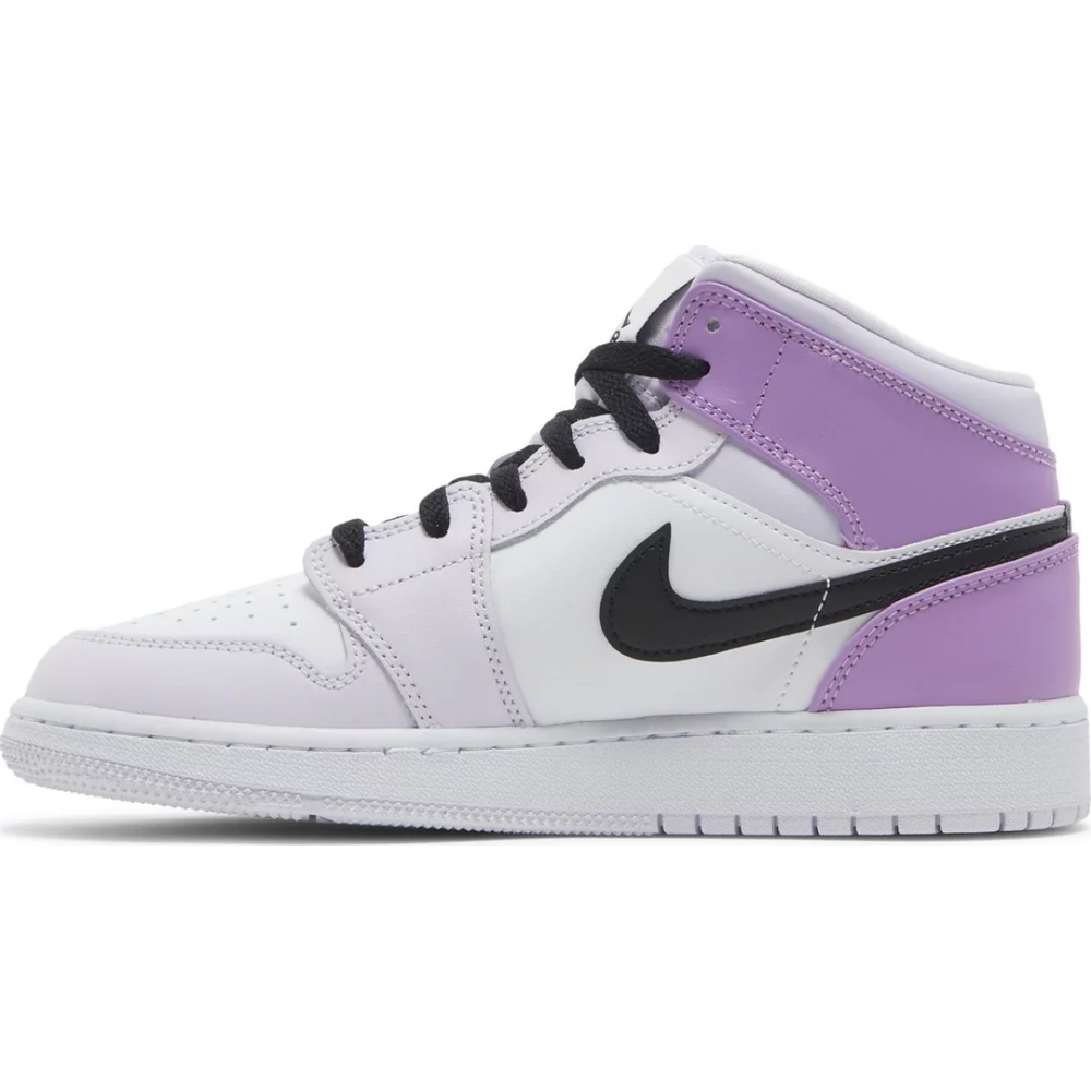 Jordan 1 Mid Barely Grape (GS)