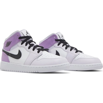 Jordan 1 Mid Barely Grape (GS)