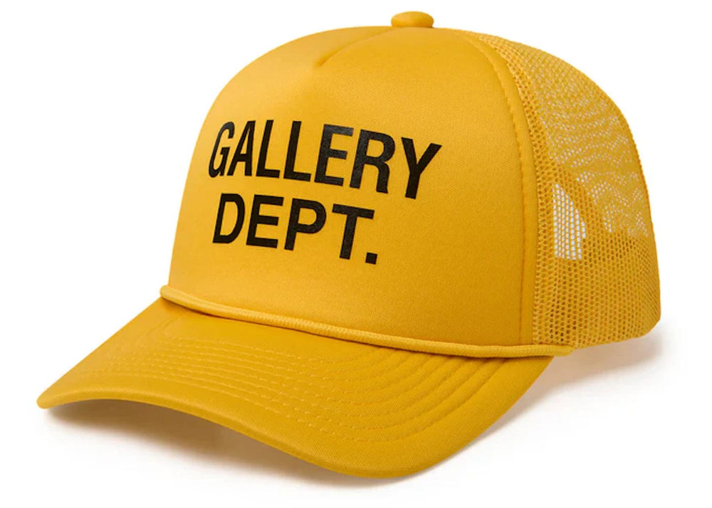 Gallery Dept. GD Logo Trucker Cap Gold