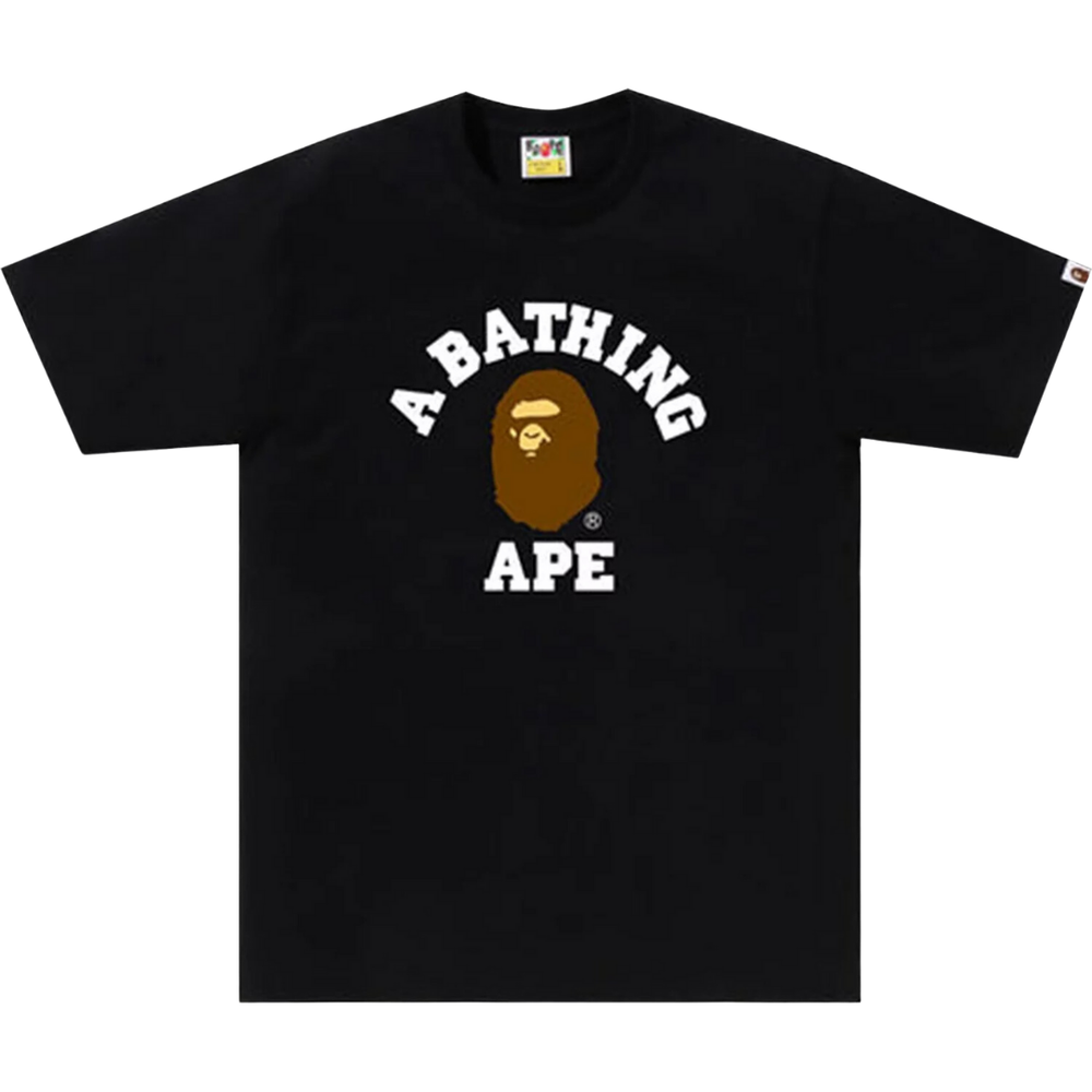 BAPE College Tee Black