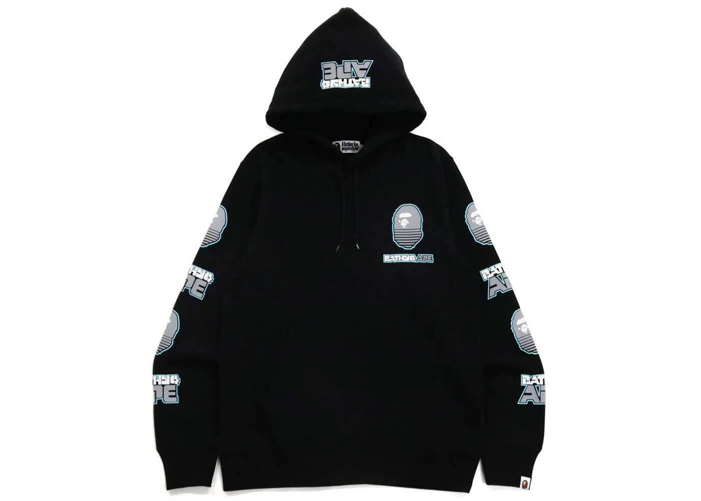 BAPE Graphic #1 Pullover Hoodie Black