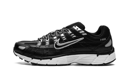 Nike P-6000 Black White Metallic Silver