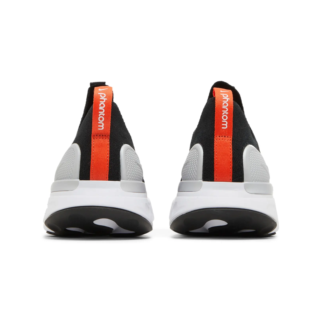 Nike React Phantom Run Flyknit 2 Black Team Orange