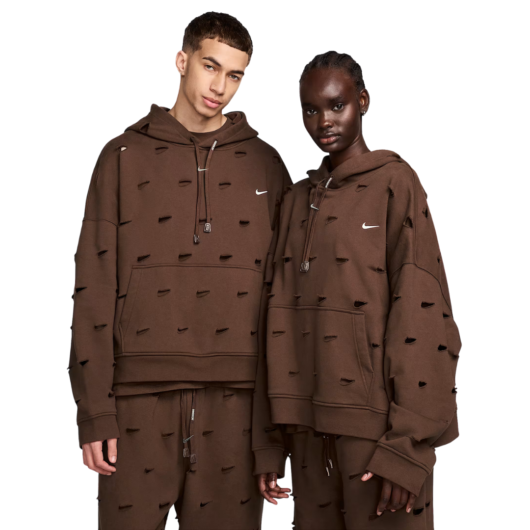 Jacquemus x Nike Le Swoosh Hoodie Brown