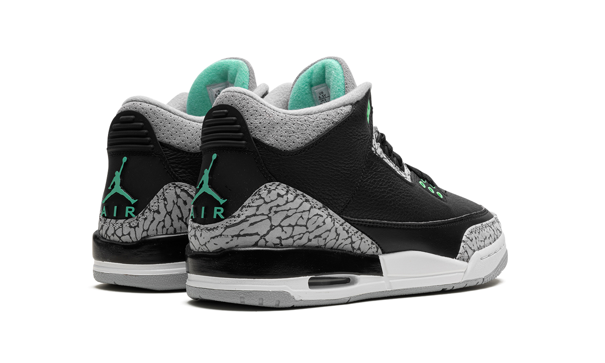 Jordan 3 Retro Green Glow (GS)