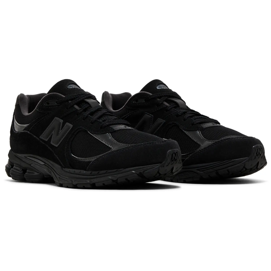 New Balance 2002R Triple Black Suede