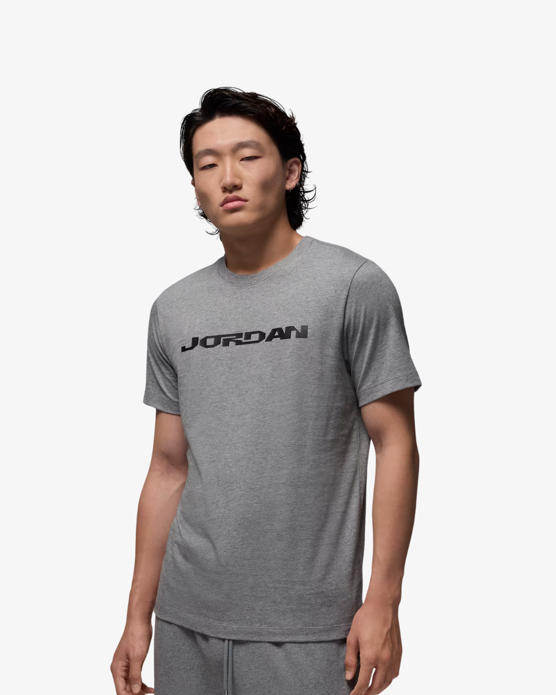 Jordan MVP T-SHIRT CARBON HEATHER/BLACK