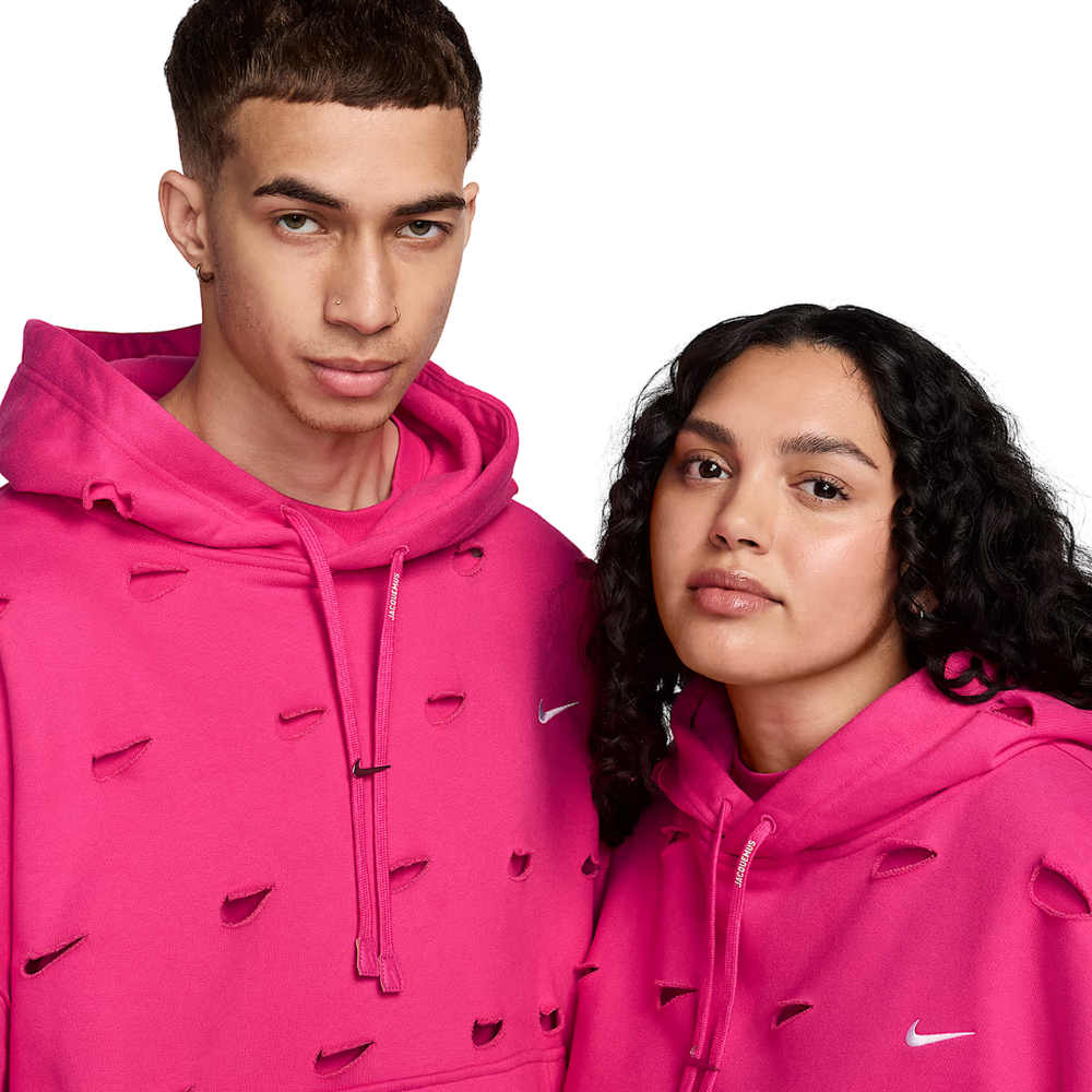 
                      
                        Jacquemus x Nike Le Swoosh Hoodie Dark Pink
                      
                    