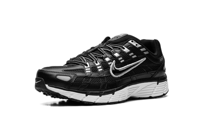 Nike P-6000 Black White Metallic Silver