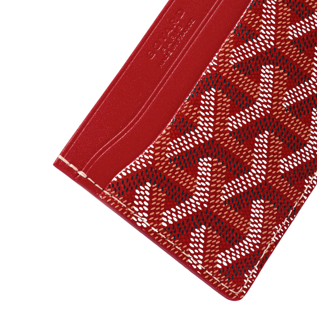 Goyard Saint-Sulpice Card Holder – Red