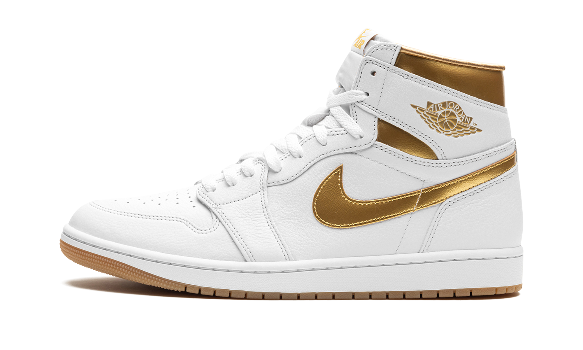 Jordan 1 Retro High OG Metallic Gold (Women's)