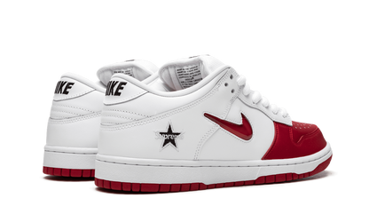 Nike SB Dunk Low Supreme Jewel Swoosh Red
