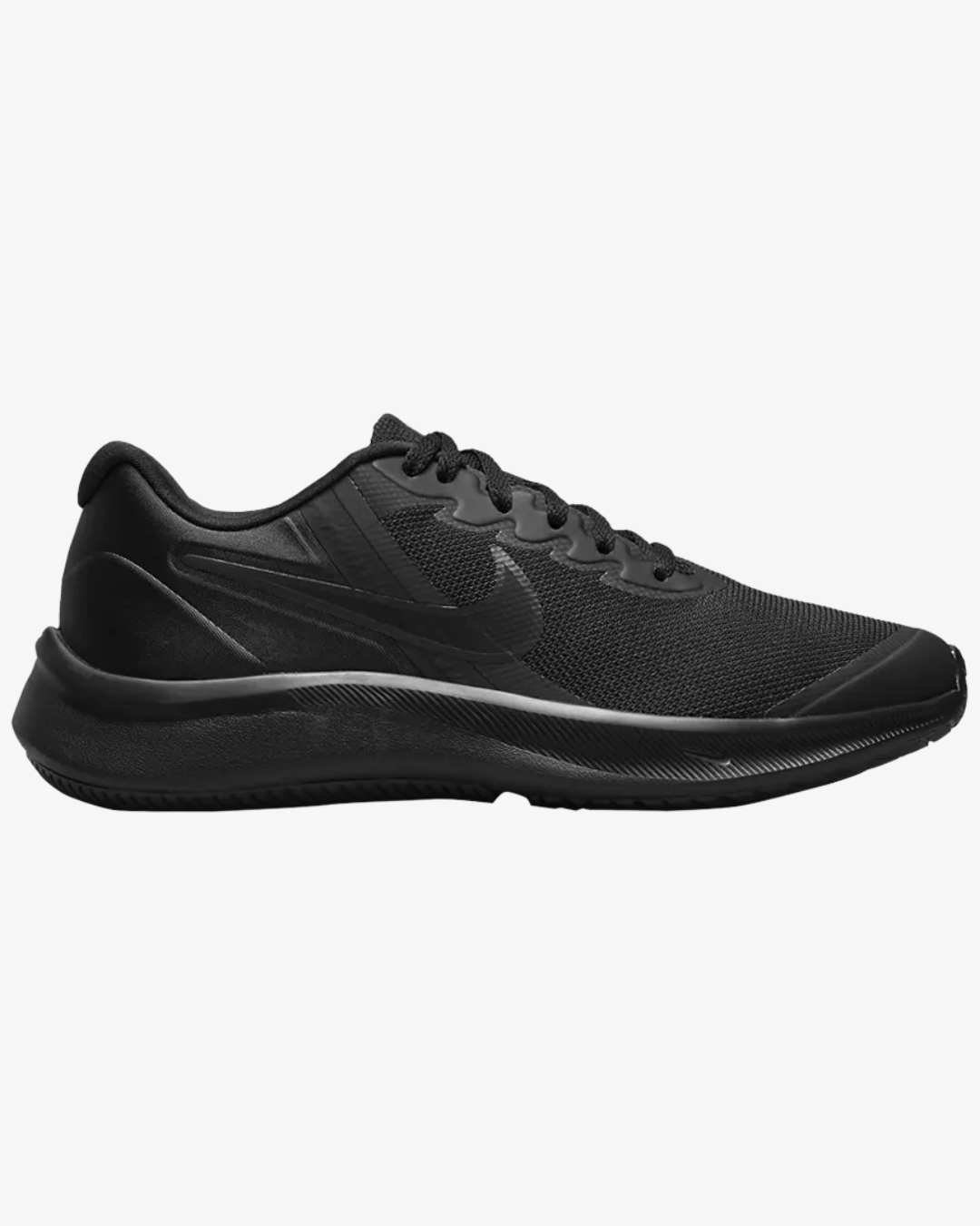 Nike Star Runner 3 GS Black Dark Smoke Grey