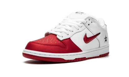 Nike SB Dunk Low Supreme Jewel Swoosh Red