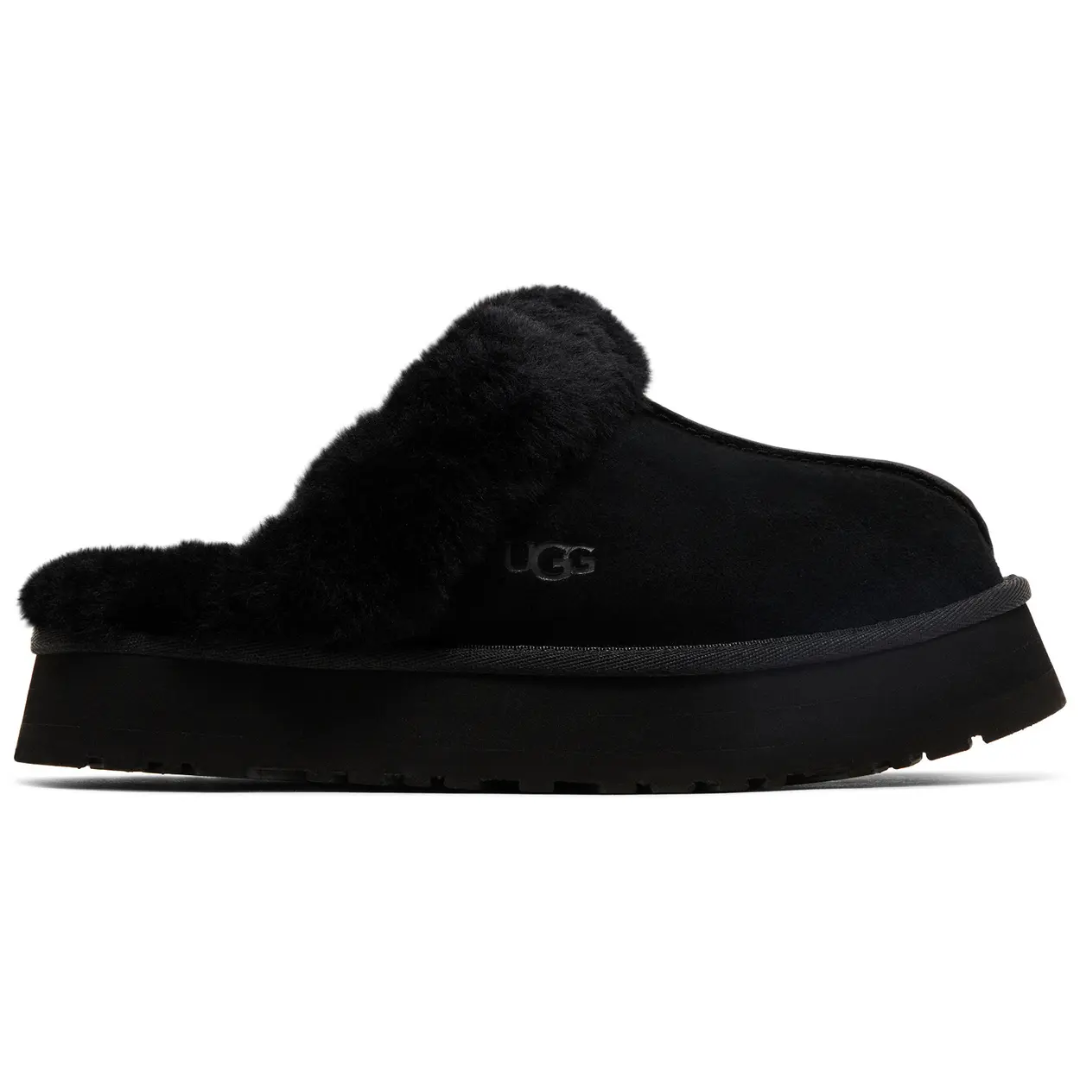 UGG Disquette Slipper Black (Women's)