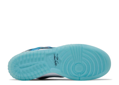 Futura Laboratories x Dunk Low SB Bleached Aqua Nike