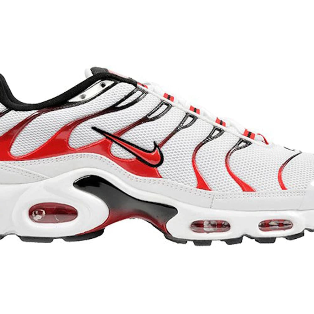 Nike Air Max Plus White Red Black