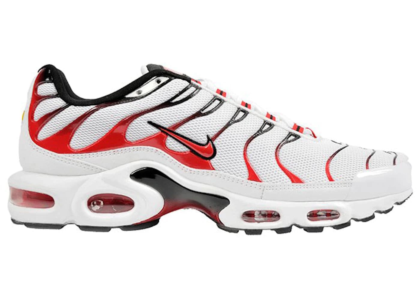 Nike Air Max Plus White Red Black