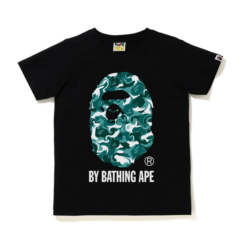 BAPE Marble Camo By Bathing Ape Tee (Black)