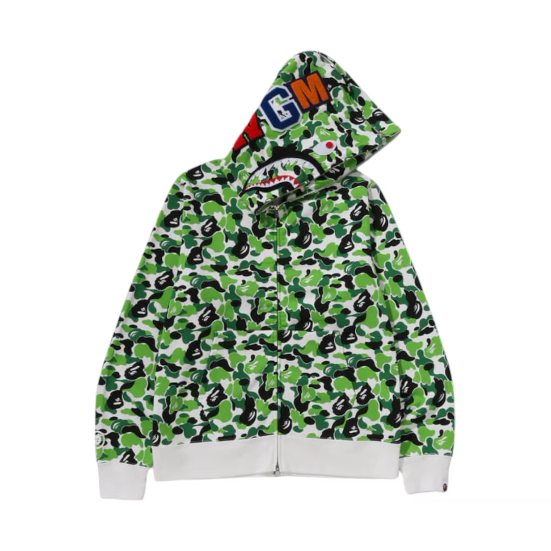 BAPE Store Chengdu Separate Shark Full Zip Hoodie Multicolor